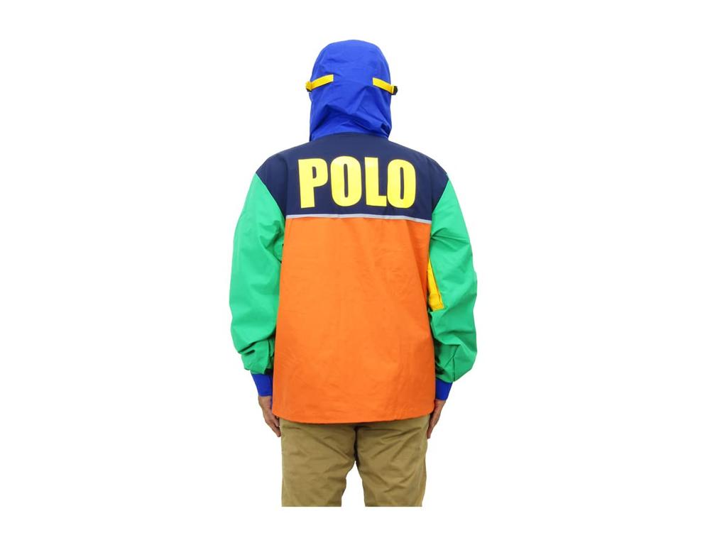 POLO RALPH LAUREN Multicolor Size 0101900 Men's Double-Zip Jacket/Hoodie, Small, BLUEMU,