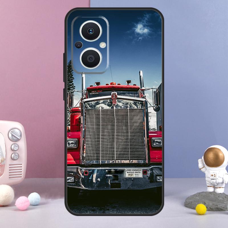 Cool Heavy Truck Car Funda For OPPO Reno 12 F 11F 13F 14F 10 11 13 14 Pro 7 8 Lite OPPO Find X9 X6 X5 X8 Pro Case