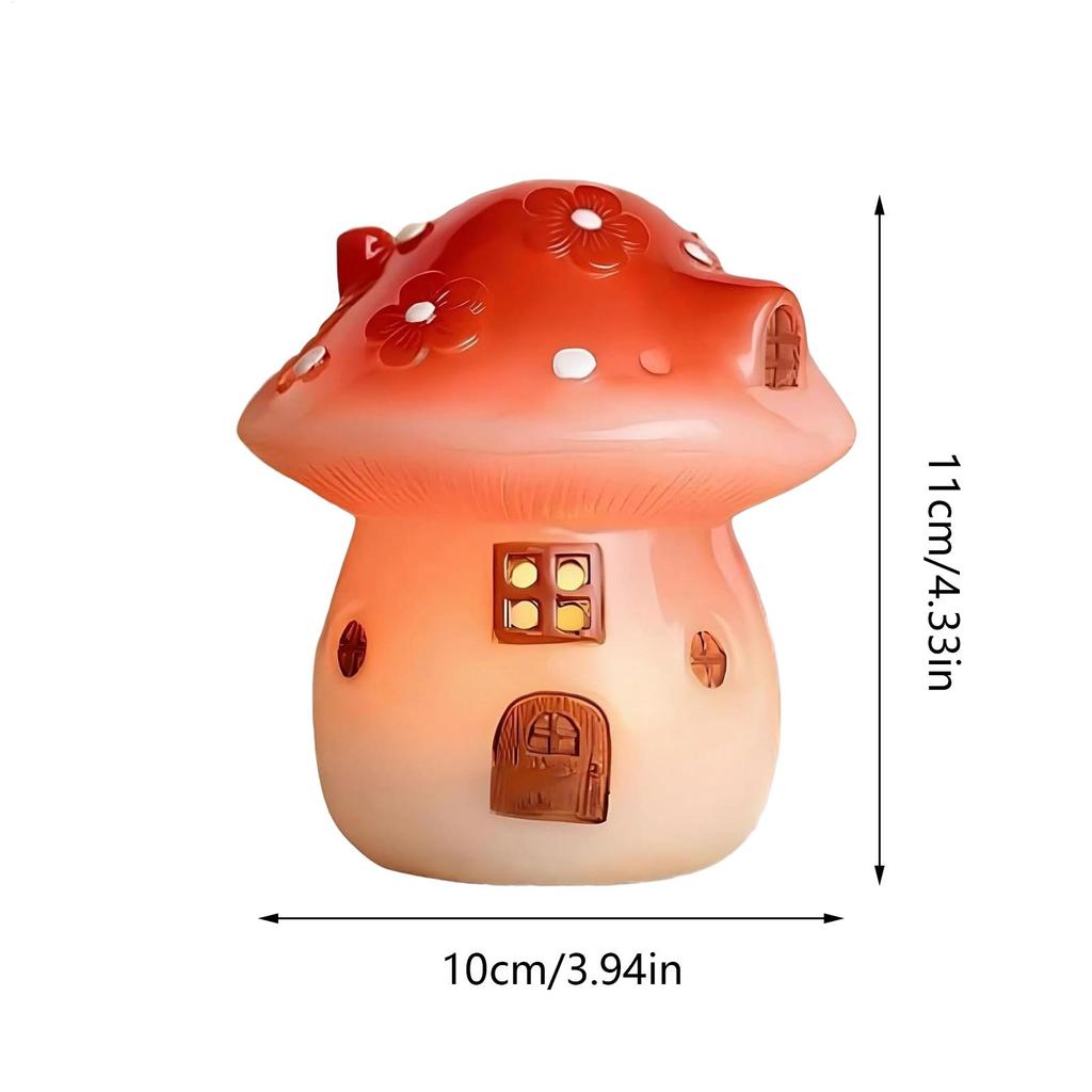 Mushroom Night Light Mushroom Night Lamp For Kids Creative Light For Kids Room Table Desk Dorm Bedroom Nursery Home Reading