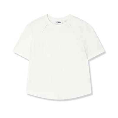 Emerald Trendy Minimalist Comfortable Breathable Short Sleeve T-Shirt Women Tops F11W534106FWT