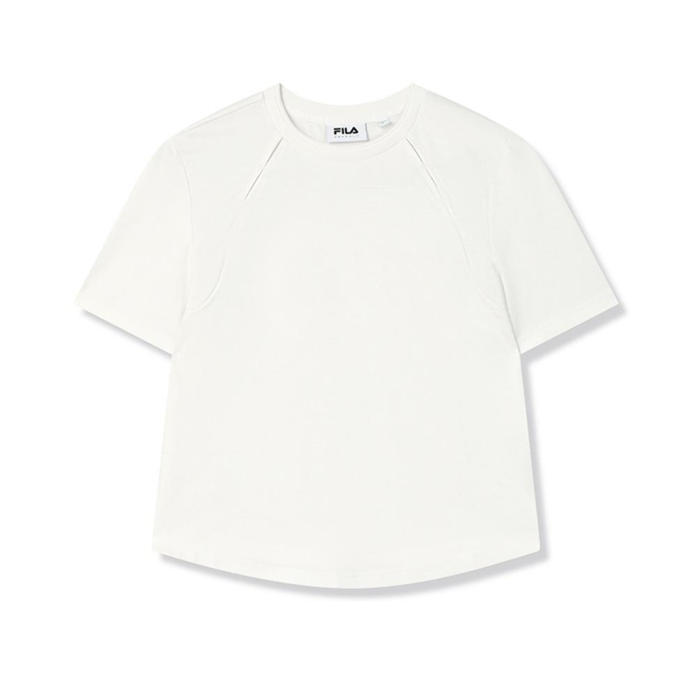 Fila Emerald Trendy Minimalist Comfortable Breathable Short Sleeve T-Shirt Women Tops F11W534106FWT