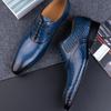 Fashion Factory Wholesale Men Leather Shoes Luxury Dress Office Wedding Party Suits Matching Footwear Handmade Fashion Business Man Shoe