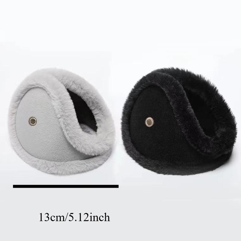 Warm Thicken Velvet Earmuffs Winter Outdoor Cycling Fleece Men Women Ear Cover Protector Plush Soft Ear Muffs Mask with Earpiece