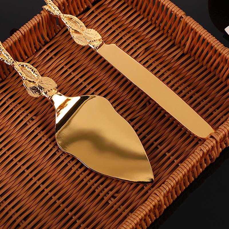 European Style Cake and Steak Knife Set: Elegant Kitchenware Spatula Set