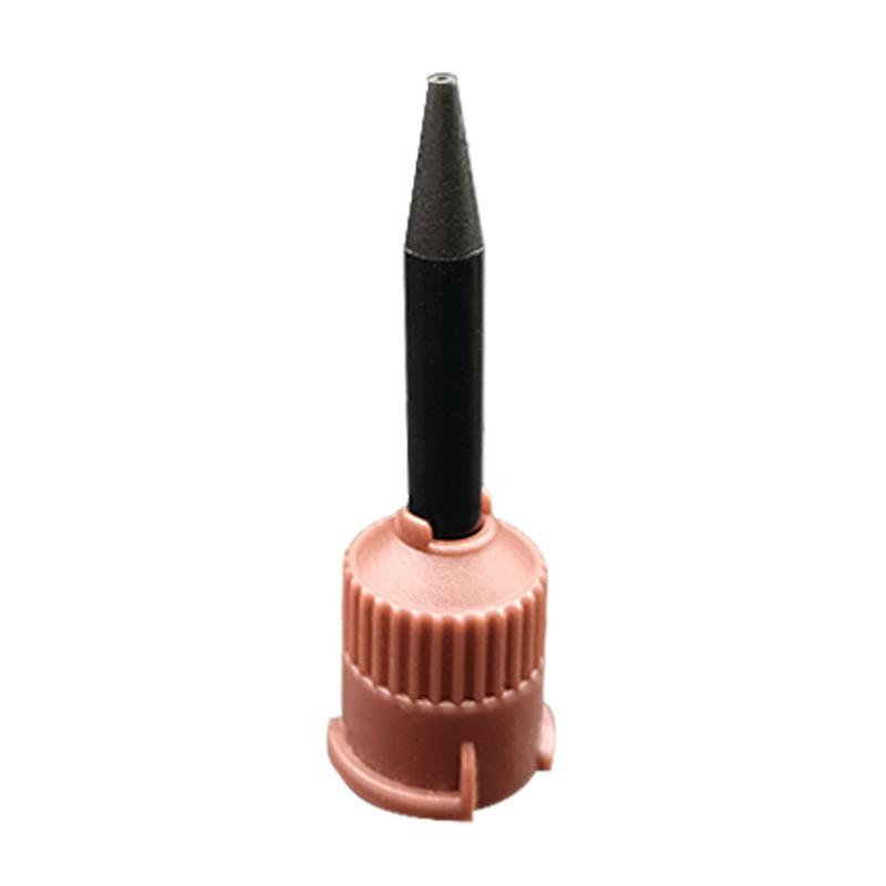 50 pièces/paquet Embouts de mélangeur dentaire Silicone Embouts d'empreinte dentaire jetables Pour laboratoire dentaire Matériau Caoutchouc Tête de mélange de transport