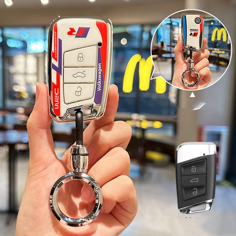 For VOLKSWAGEN Fashion Car Smart 3 Buttons Key Case Cover Shell Fob for VW Volkswagen Passat B8 CC Arteon Magotan GTE Auto Keych