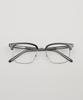 Eseubika Blake-C02 Blue Light Browline Glasses