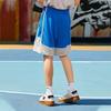 Li Ning BADFIVE Basketball Shorts Men's Light Blue Moderate Straight Fit Pants AAPS261-1