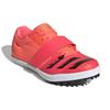 adidas Jumpstar Spikes Lace-Up Shock Absorbing Durable Supportive Low-Top Training Running Shoes Men Sneaker Orange Red EG6156