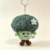 Portachiavi Ciondolo Peluche Broccoli – Carino Accessorio con Ciondolo a Forma di Cuore