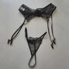 Damen Sexy Strümpfe Strumpfhalter Gürtel Schwarze Strümpfe Strumpfhalter Gürtel Spitze Netz Nachthemd Sexy Strumpfhalter Gürtel Sex Unterwäsche