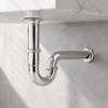 Slip Joint Extension Sink Drain Pipe G1-1/4in Size Sink Waste Trap  Wall Connection
