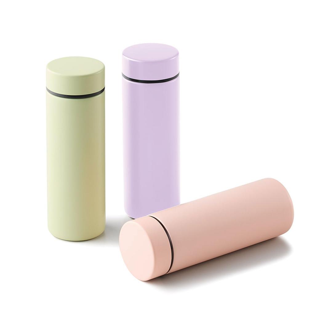 Pocket Thermos Bottle 130ml Mini Water Vacuum Perfect for and Commuting Bottle, Lightweight, Insulated, Colorful, Insulated, Compact, Small,