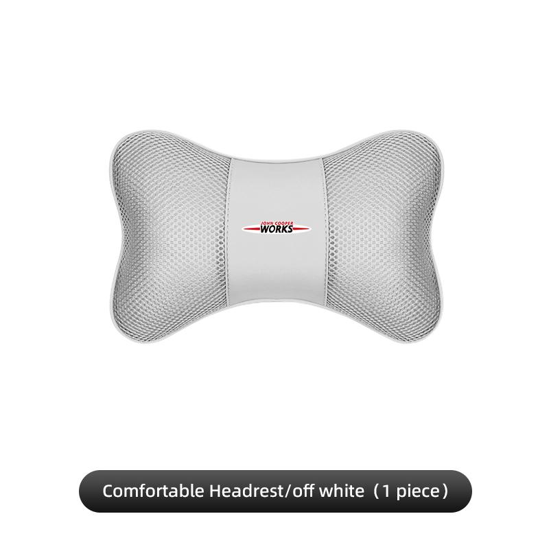 

1Pcs Leather Ice Silk Car Seat Neck Protection Headrest For BMW Mini Works Cooper F54 F55 F56 F57 F60 R50 R52 R53 R55 R56 R57