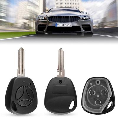 Uncut Blank Key Car Key Shell ABS Car Key Cover Fob Remote Key Case for Lada Priora Kalina Car Key