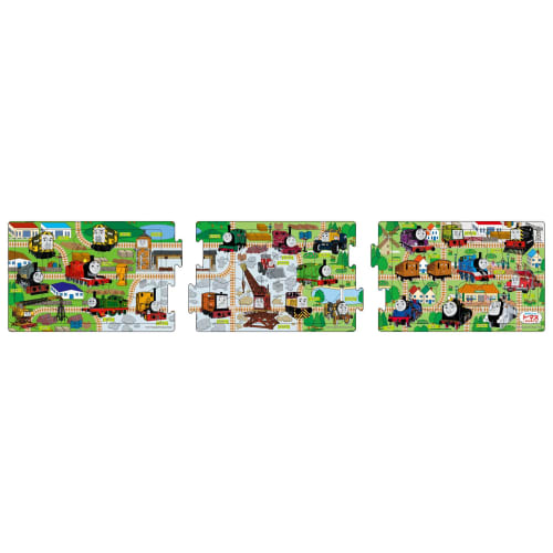 EPOCH [Apollo's Steps Panoramic Puzzle] Connect Thomas the Tank Engine 2 10/15/20 Pieces Puzzle for Children 24-119 ST Mark Certification Comes with a