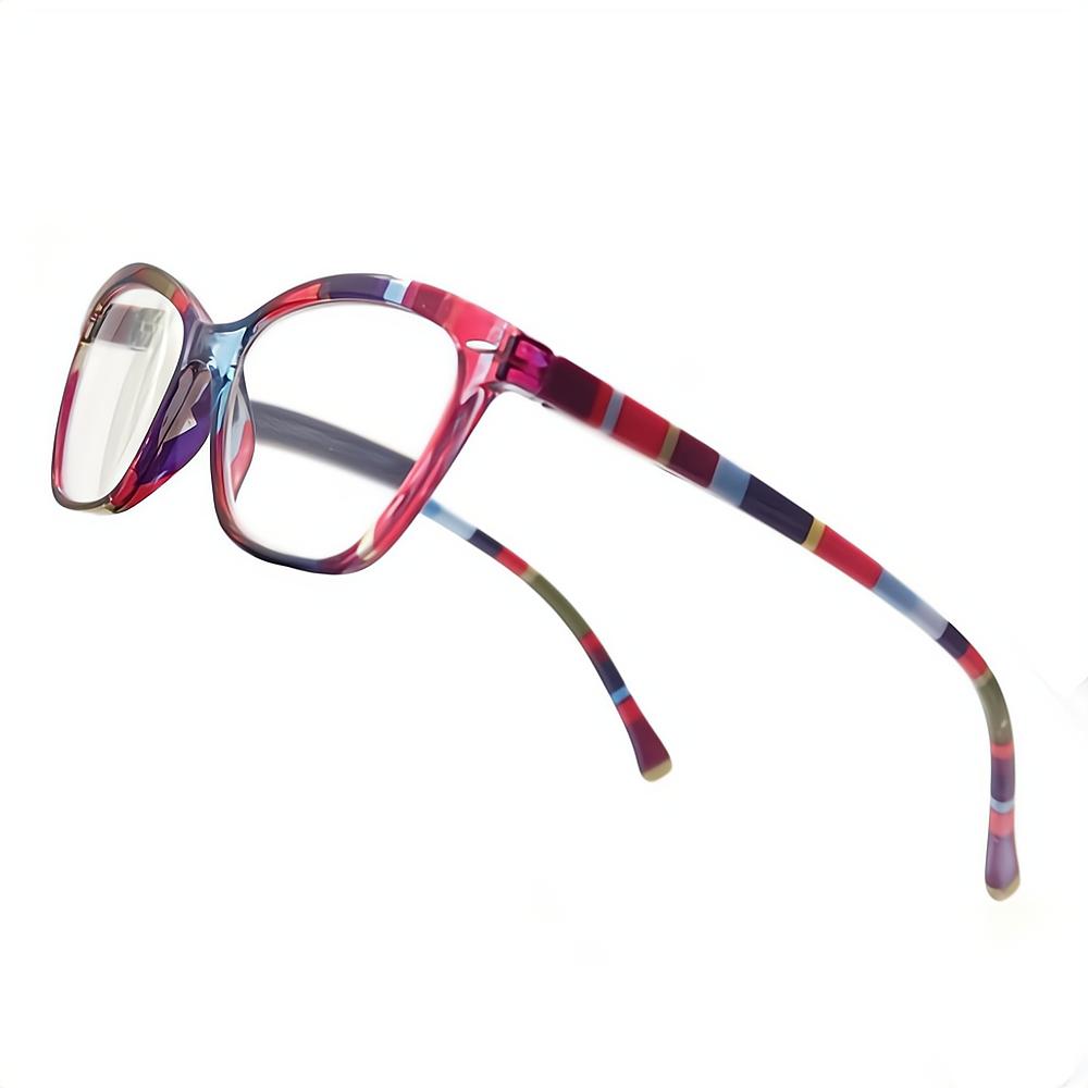 Blue Light Blocking Glasses Lady Computers Flat Lenses Eyeglass reading fatigue relieving reading glasses for wome