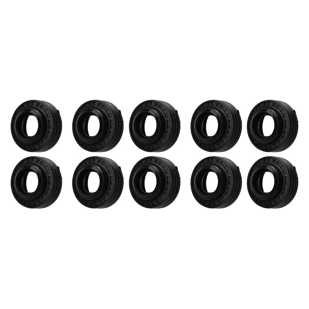 10PCS AC Compressor Shaft Seal Kit Rubber Black Circular AC Compressor Oil Seal Fit for 10S AC Compressor