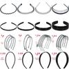 Unisex Invisible Sports Iron Headband - Korean Style Wave Hair Clip.