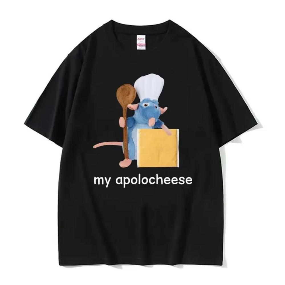 I Eat Cement Cursed Cat Funny Meme T Shirt Men Women's Fashion - Main Image