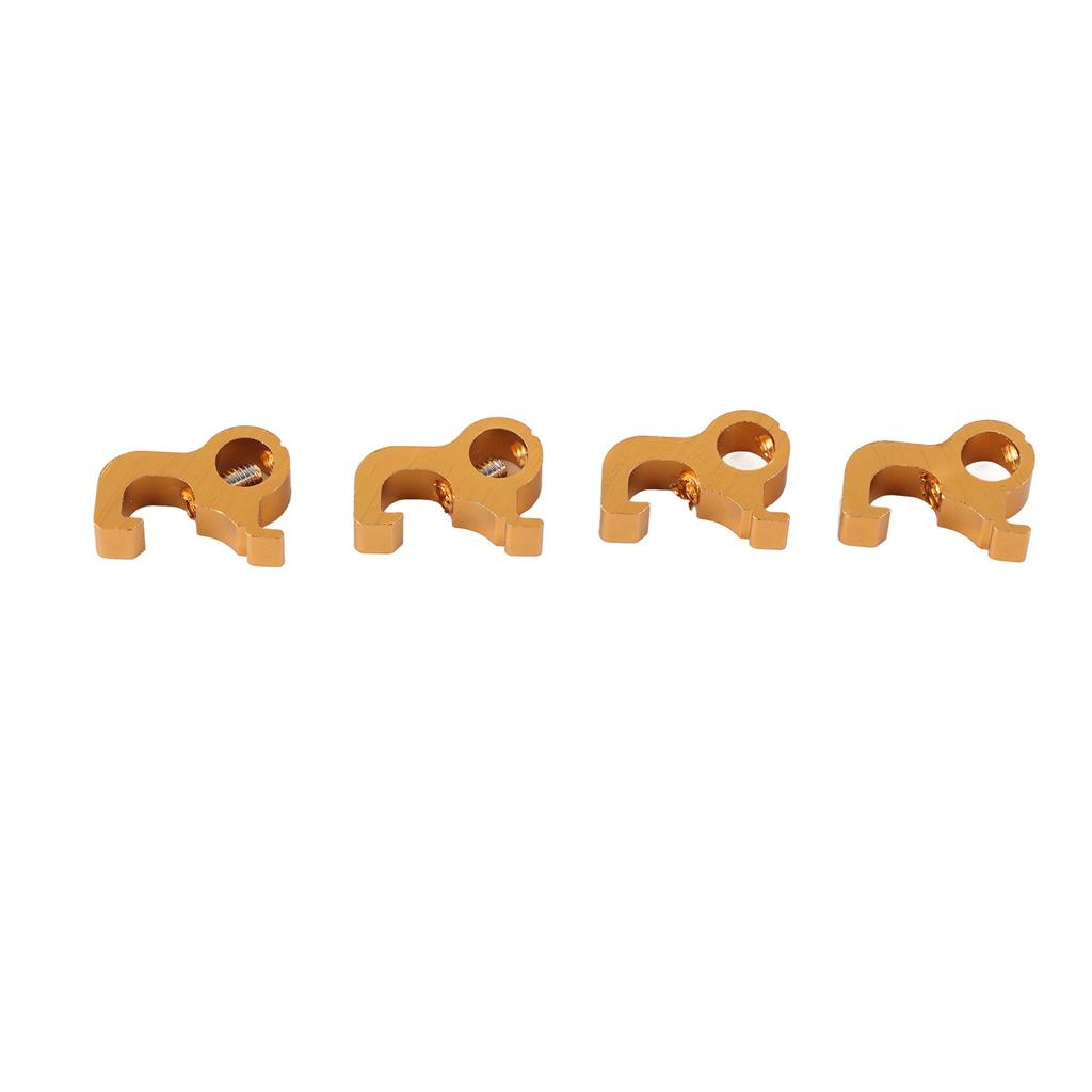 4PCS Micro Breaker Lockout Aluminum Alloy Sparkproof Circuit Breaker Lock for Industrial Electrical