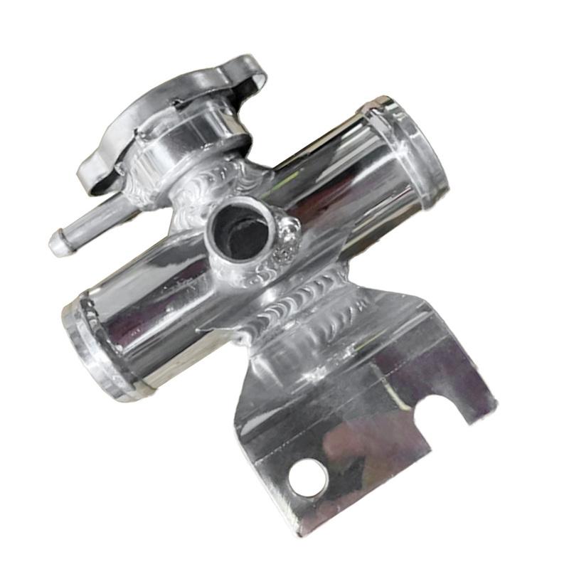 Water Tank Nozzle Filler Fill Neck With Cap Silver Fit for Mitsubishi Lancer