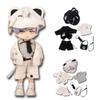 Ob11 Roupa Fofa Uniforme Boneca Molly Terno de Cavalheiro Roupas Camisa Gravata Decoração Espinha de Peixe Navalha Chapéu 12 Pontos Corpo BJD GSC