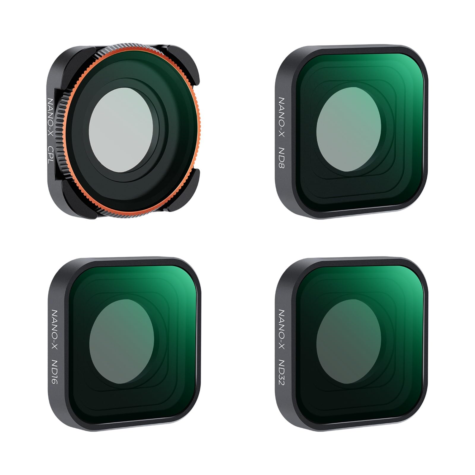 

Concept ND CPL Filter Set for Go Pro Neutral Density and Polarizing Designed Exclusively for the Go Pro Waterproof and Features AGC Optical High and