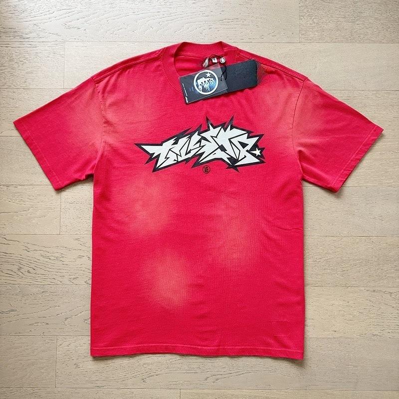 FlowStreet Men s and Women s Pure Cotton Short-sleeved T-shirt European and American Style S