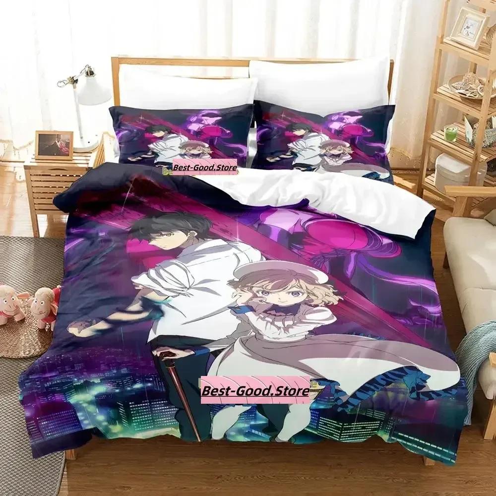 

New Kawai Iwanaga Kotoko Beding Set Single Twin Ful Quen King-Sized Dimensionsd Dimensions Bed Linen Set Adult People Kid Bedrom Duvetcover Sets Anime 120*200cm Single