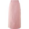 High waisted straight tube skirt for women with a high-end feel, slimming long skirt
