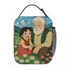 Heidi Süße Cartoon Isolierte Lunchtasche Auslaufsicher Wiederverwendbare Kühltasche Tragetasche Lunchbox College Picknick Lebensmittelaufbewahrungstaschen