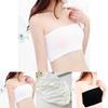 Reggiseno Sportivo Bandeau Senza Spalline Senza Cuciture Comfort Assoluto In Elegante Bianco e Nero