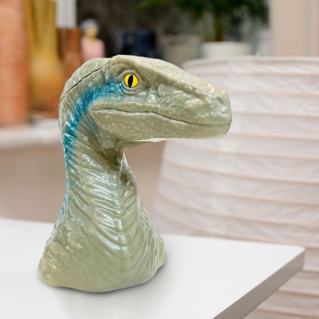Domineering Velociraptor Faucet Desktop Ornaments, Beverage Cups, Pen Holders, Vases And Flower Pots (capacity 900ml)