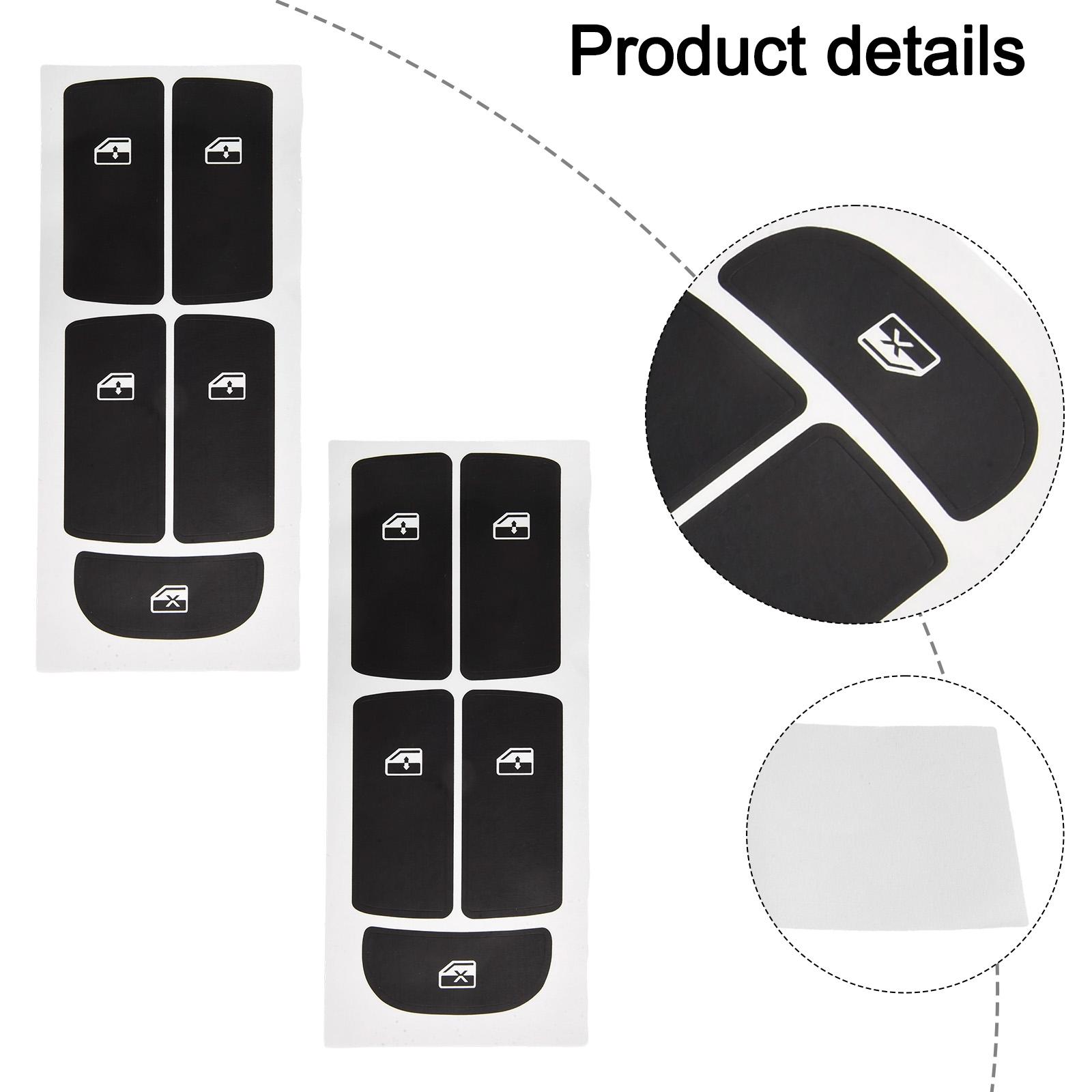 

Replacement Control Button Decals Repair Set for SAAB 9 3 2003 2012 Vinyl Overlay Stickers for Push Button Controls China Mainland