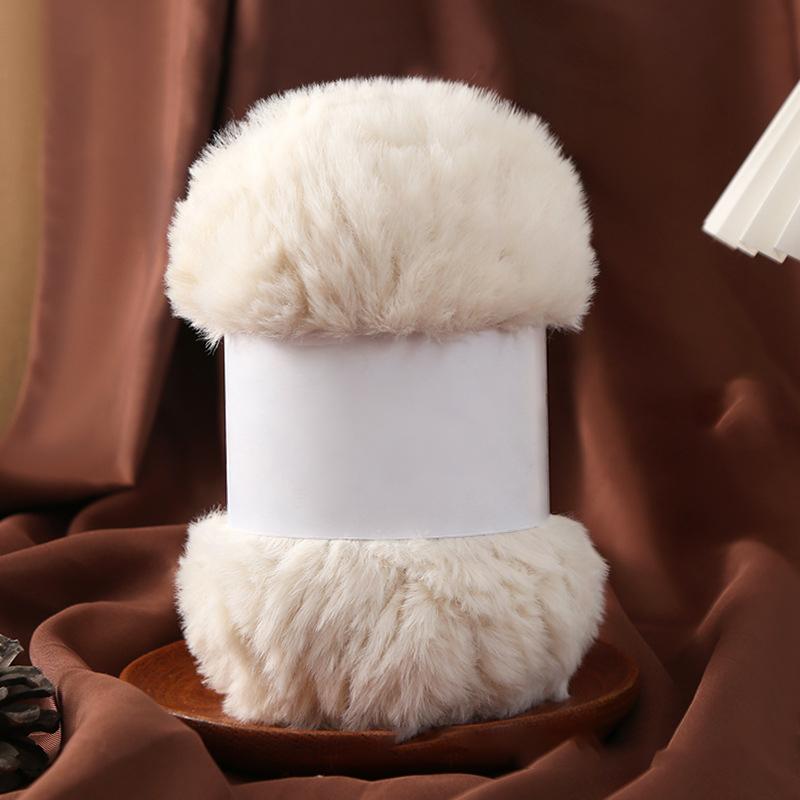 Wool Circle Solid Color Yarn Hand Woven Diy Scarf Hat Sweater Medium Thick Merino Wool Thread Soft And Comfortable Fluffy