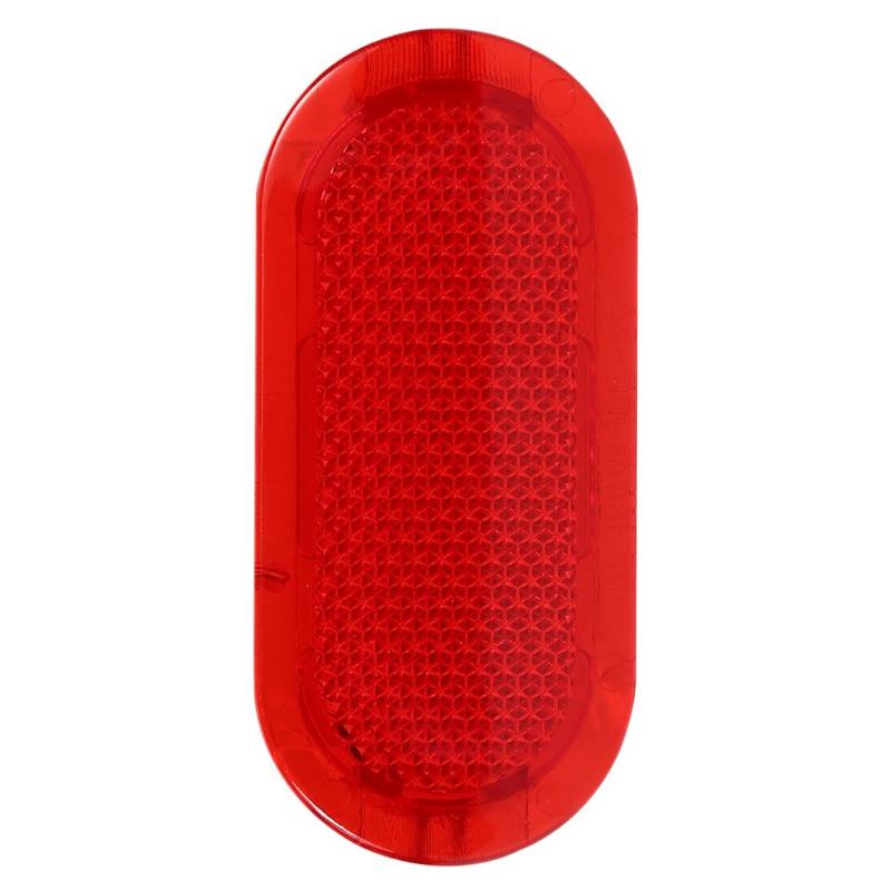 Červená odrazka obložení dveří auta 6Q0947419 pro Beetle Caddy Polo Touran 02-16 Plast 70x30 mm Vhodné pro VW Caddy 2004-2015