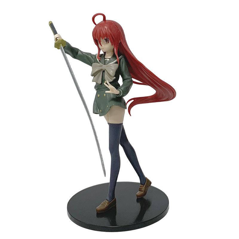 Trio-Try-iT Shakugan No Shana Shana PVC 19CM Anime Action Figures Model Collection Toy