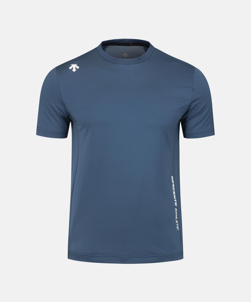 DESCENTE Training Short Sleeve T-Shirt Denim Blue Sr123Tts21 (A Type)