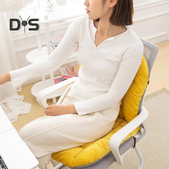 Winter Rocking Chair Cushion with Removable Washable Cover Waist Protection Thickened Good Elasticity And Softness Keep Warm Office Computer Chair
