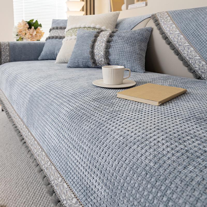 Sofa Cushion Is Universal In All Seasons, Dirt-Resistant And Non-Slip, Advanced Seat Cushion  New Sofa Cover Chenier Cover