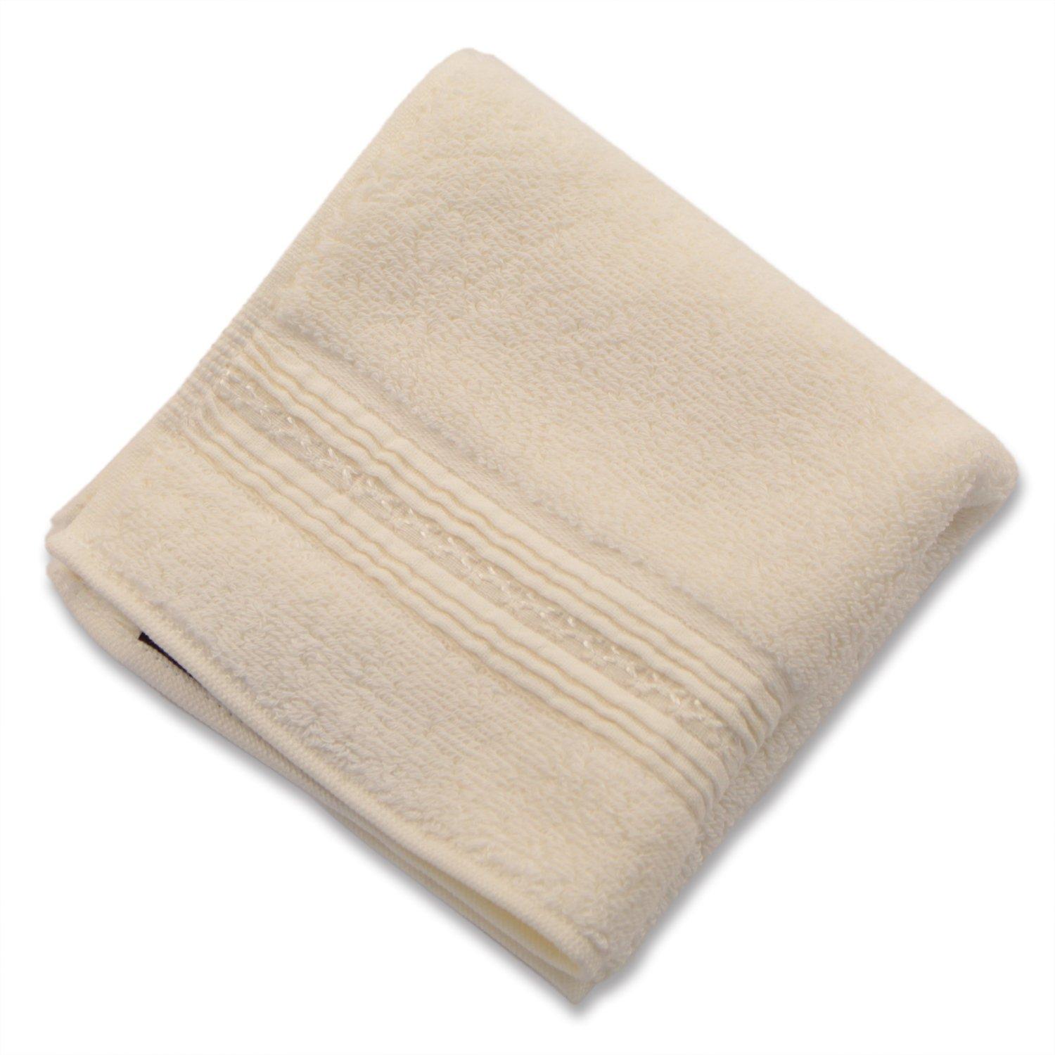 

Imabari Towel Handkerchief Ideazora Premium Border Mini Towel Ivory слоновая кость
