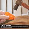 Plastic Material Anti Slip Fixer Hand Protecting Nail Fixer  Construction Work