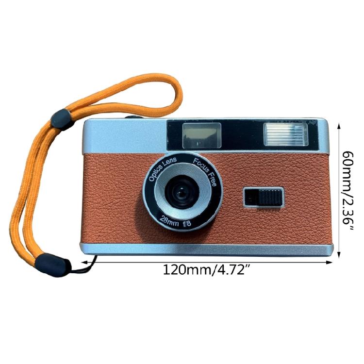 Modern 35mm Film Camera with Flash Unleash Your Creativity in Film Photography