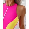 Sommer Sexy Badeanzüge Einteilig Damen Geschlossene Bademode Sport Surfen Schwimmbekleidung Bodysuit Badeanzüge Strandbekleidung Pool Badegast