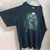 [USED] Vintage 2000s Hatake Kakashi Naruto Short Sleeve Shirt, Anime, Manga, Black, Part 1