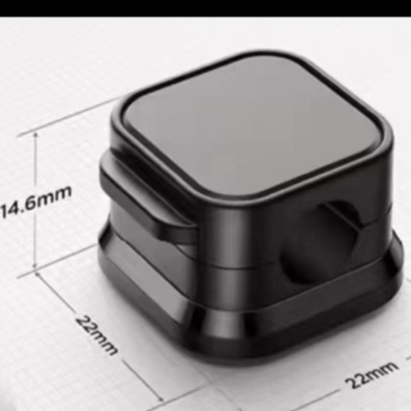 1/6PC Magnetic Cable Organizer Adjustable Desktop Hidden Cord Clips Cord Holder Reusable Wire Storage Gadgets Wire Keeper Clip