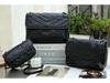 Luxury Oil Wax Leather Retro Chain Messenger Bag - Women's Genuine Leather Classic Trend