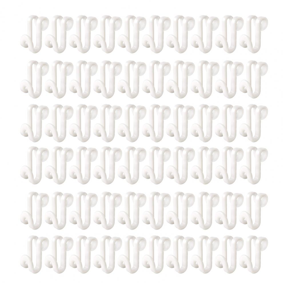 30/60Pcs Garment Hook Multi-Layer Hanger Connectors Heavy Duty Universal Stackable Closet Organizer Hooks