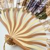 Chinese Style Silk Folding Fan Flower Tassel Folding Fan Vintage Handheld Fan  Home Decoration